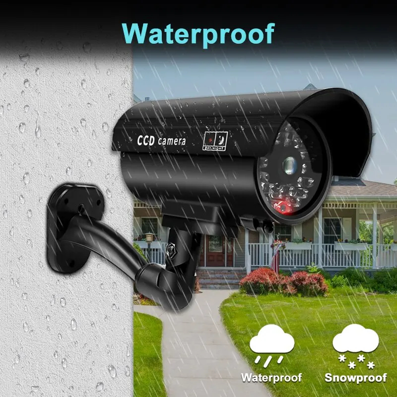 1PC Dummy Security Camera Watr - Outdoor Lighting Video review and price