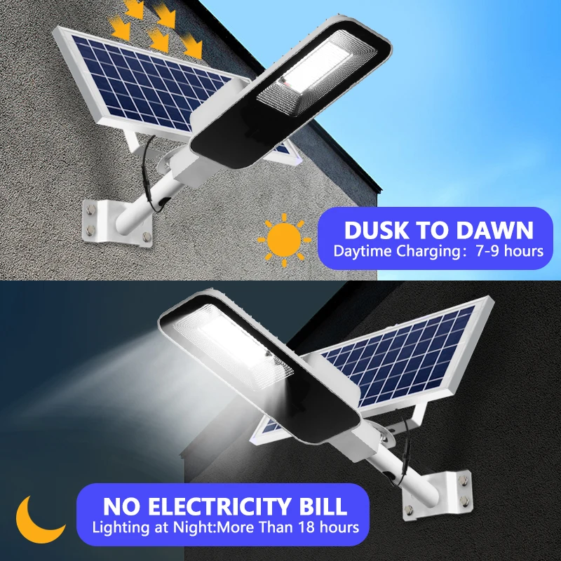 200W Powerful Solar Light Outd - Outdoor Lighting Garage review and price