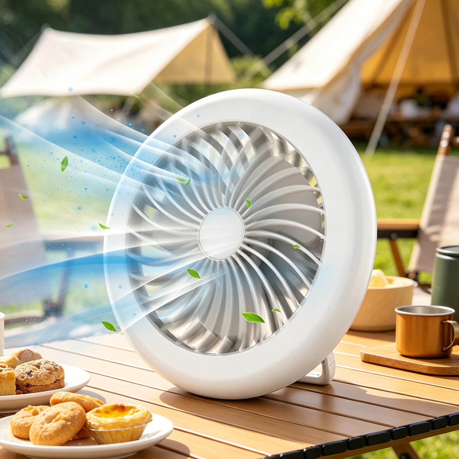 LED Camping Fan Rechargeable A - Outdoor Lighting Garage review and price