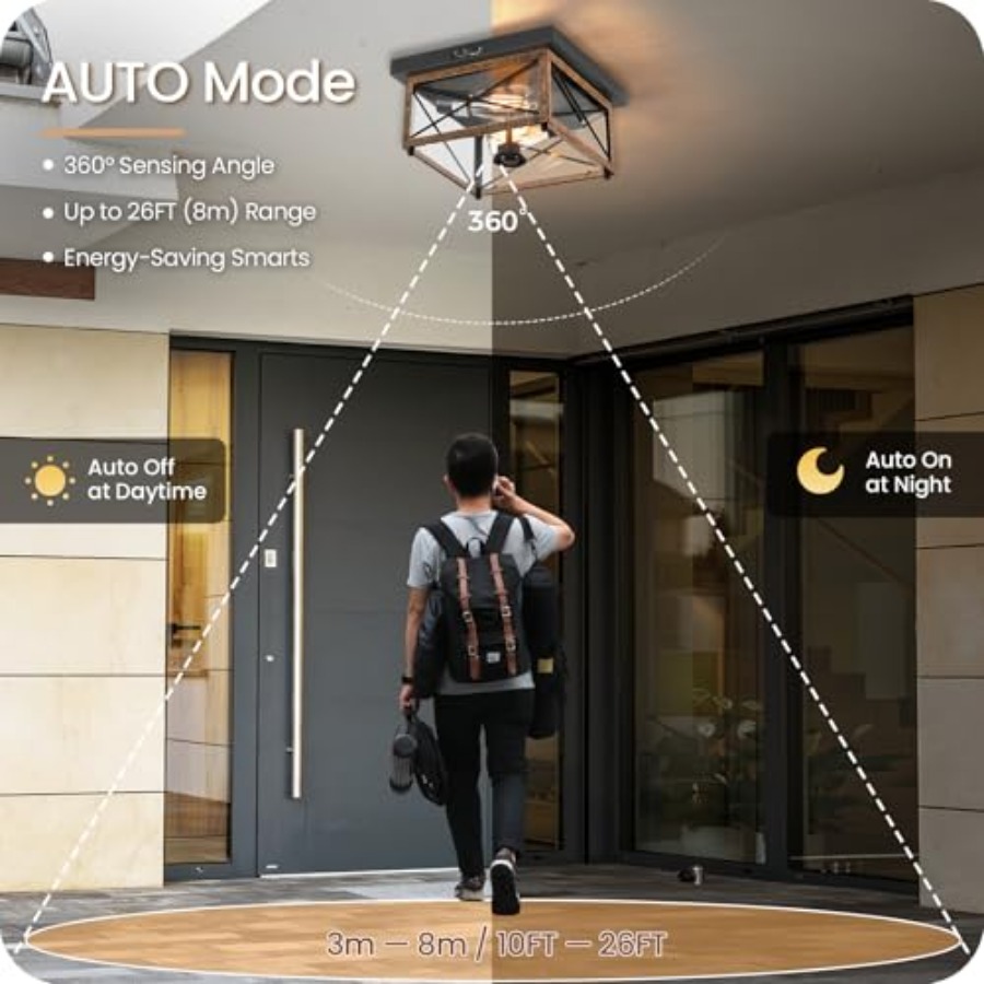 Outdoor Ceiling Light with Mot - Outdoor Lighting Motion Sensor review and price