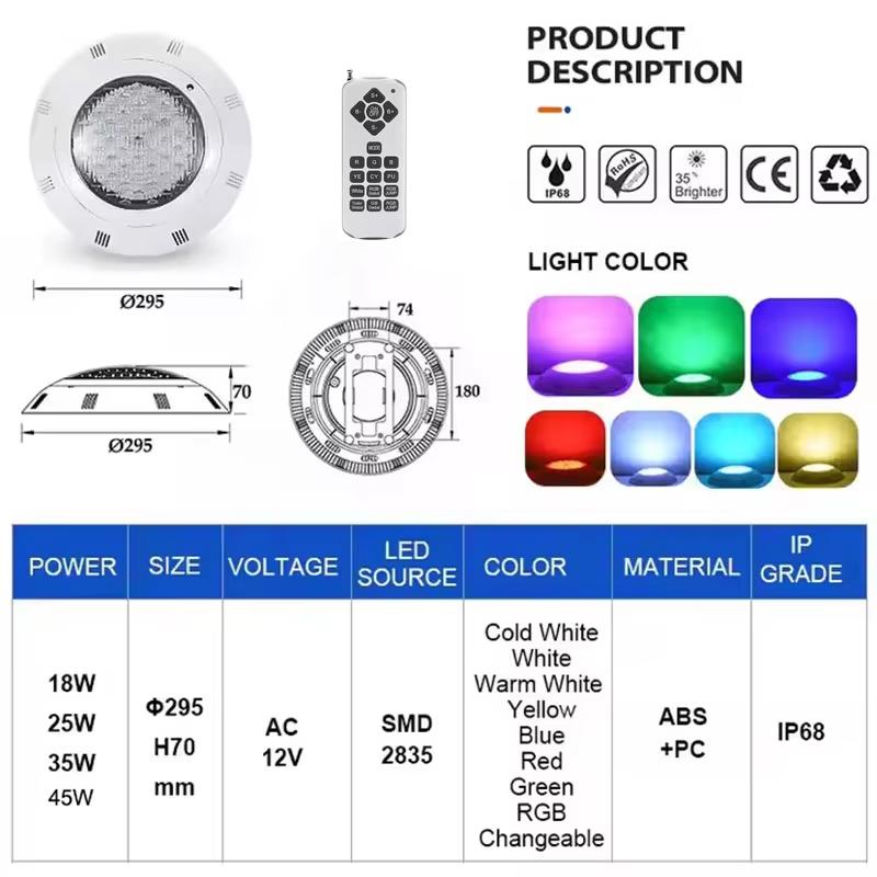 LED Underwater Swimming Pool L - Pond Light Submersible review and price