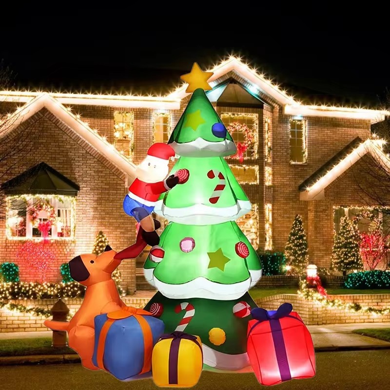 Christmas Tree Inflatable Mode - Xmas Outdoor Lighting Decorations review and price