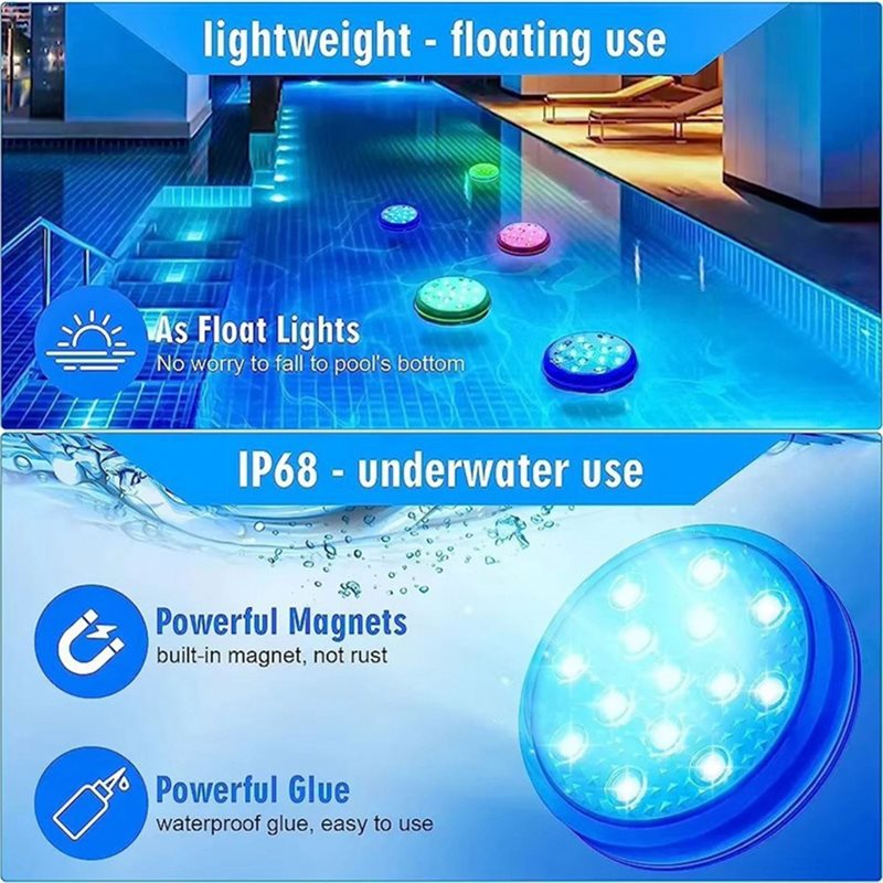 75STO-Rechargeable Underwater  - Pond Light Submersible review and price