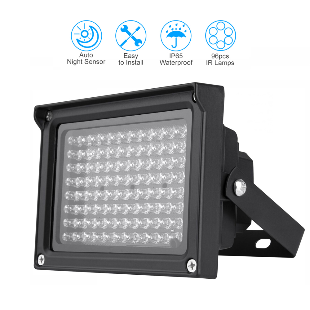 High Brightness 96 LEDS IR Lig - Outdoor Lighting Video review and price