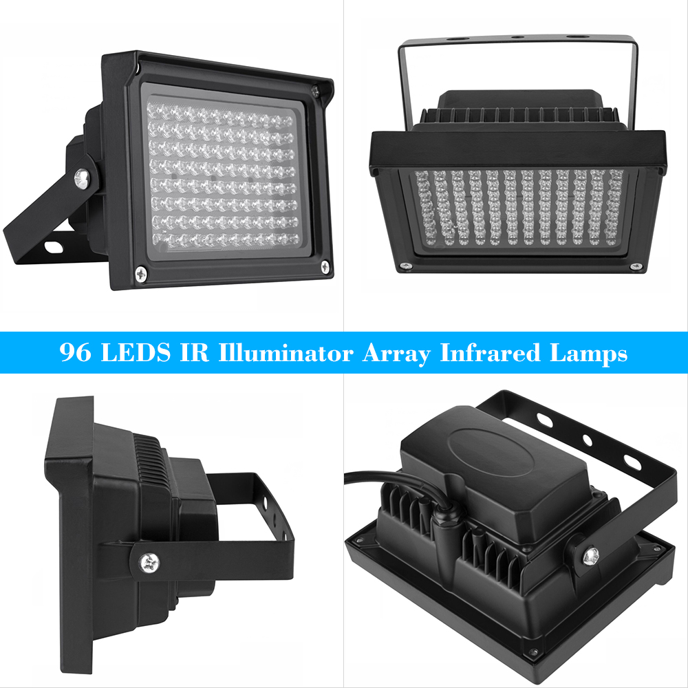 High Brightness 96 LEDS IR Lig - Outdoor Lighting Video review and price