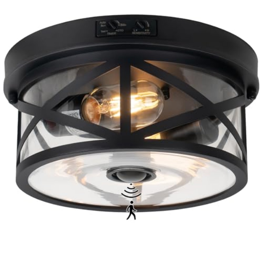 Motion Sensor Outdoor Ceiling  - Outdoor Lighting Fixtures review and price