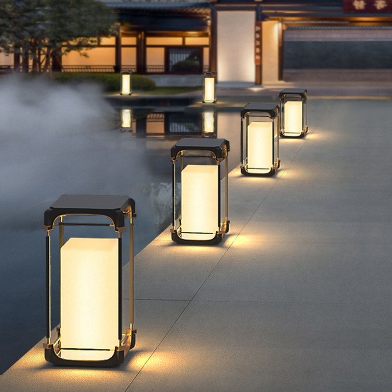 Luminous floor lamp courtyard  - Outdoor Lighting For Garden review and price