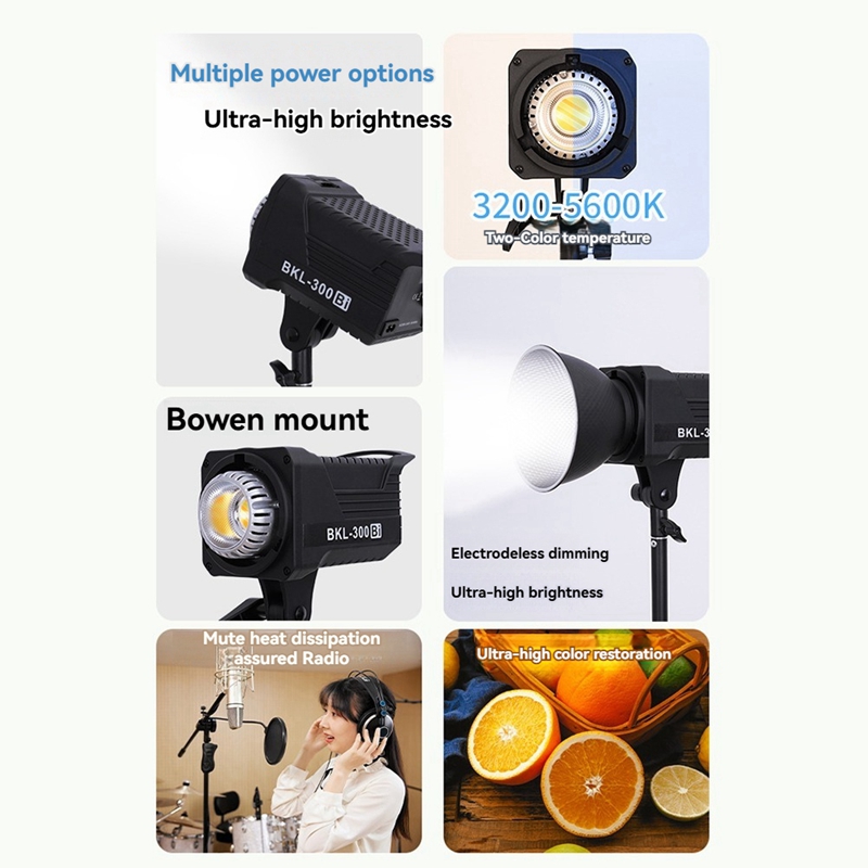 300W Bi LED Video Light, Conti - Outdoor Lighting Video review and price