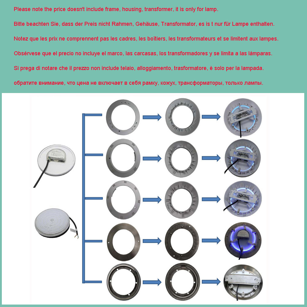 RGB Swimming Pool Light 12v Ex - Pond Light Submersible review and price