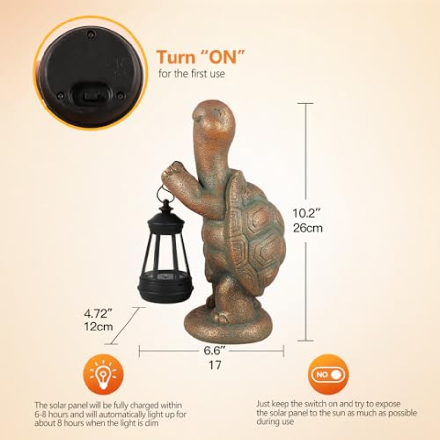 Turtle Solar Powered Outdoor G - Outdoor Lighting Japan review and price