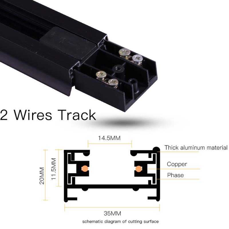 Track Light Rail Set 2 Wire Li - Wired Pathway Light review and price