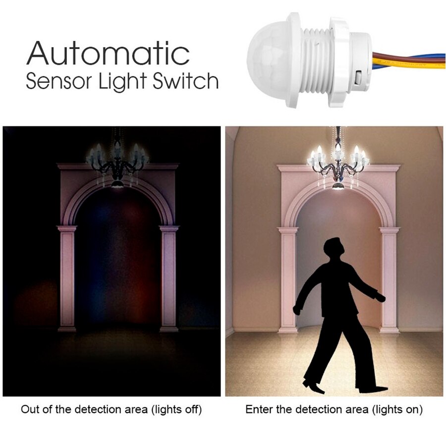 PIR Motion Sensor Detector Sma - Outdoor Lighting Motion Sensor review and price