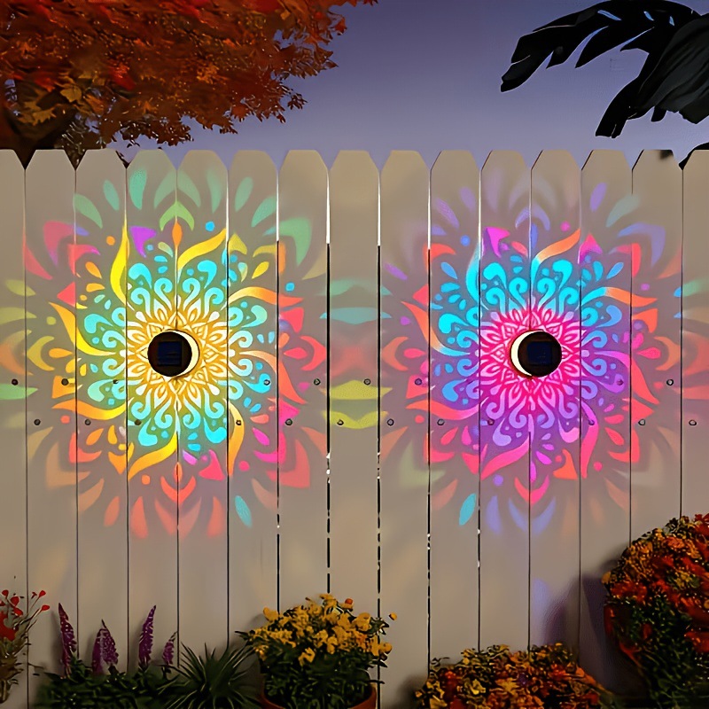 Solar LED Wall Light Mandala P - Solar Lantern Hanging review and price