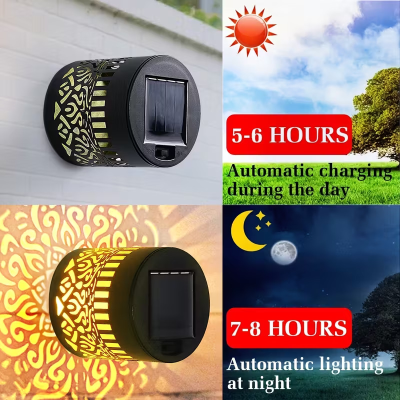Solar LED Wall Light Mandala P - Solar Lantern Hanging review and price