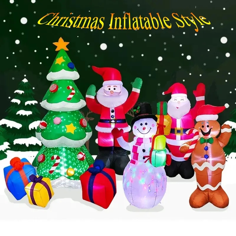 Christmas Inflatables Decorati - Xmas Outdoor Lighting Decorations review and price