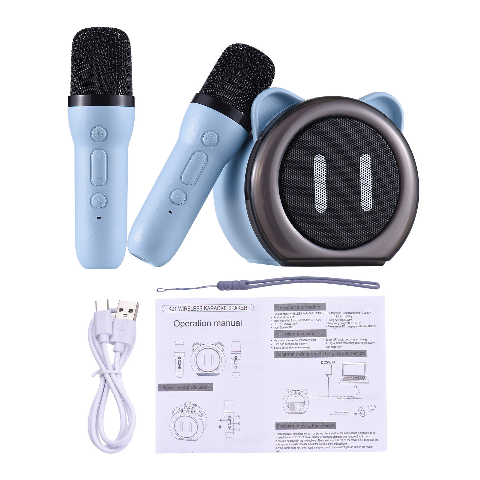 Karaoke Machine with 2 Wireles - Outdoor Lighting For Garden review and price