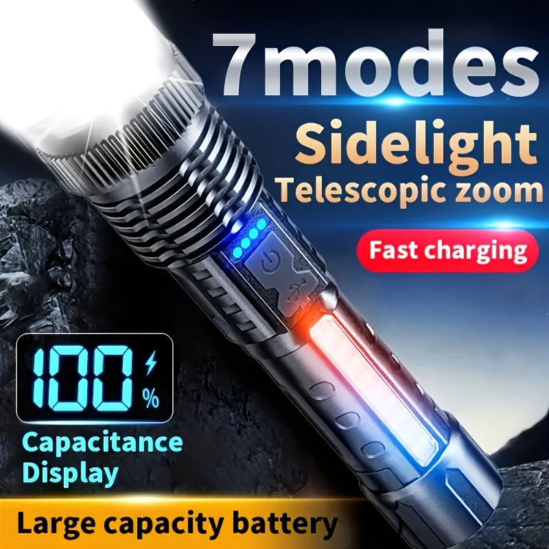 Powerful LED Flashlight Batter - Outdoor Lighting Battery Powered review and price