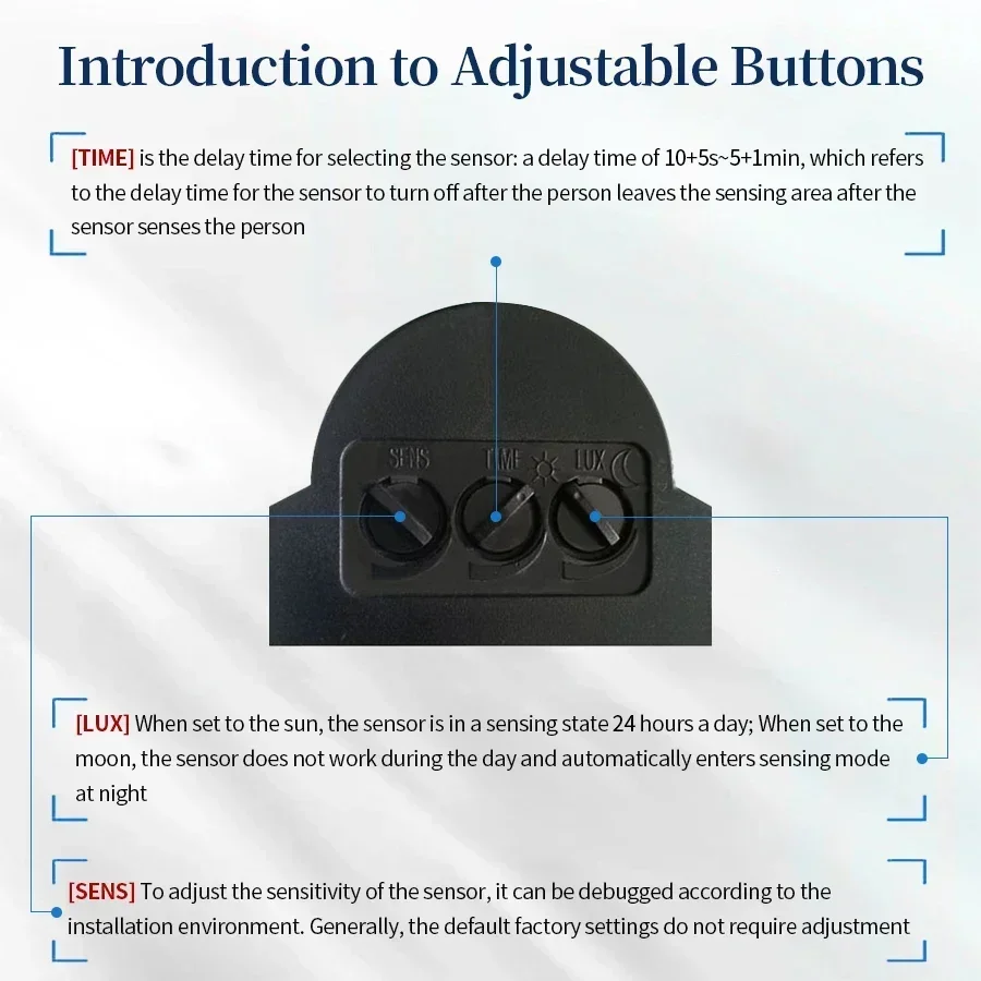 12V PIR Motion Sensor 110-240V - Outdoor Lighting Motion Sensor review and price